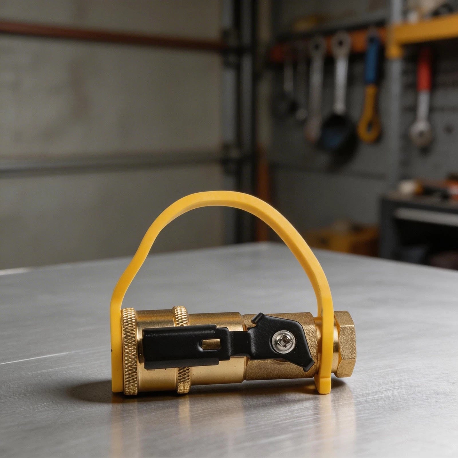 14 Brass Ball Valve Quick Connector for Copper Pipes (Easy Install)