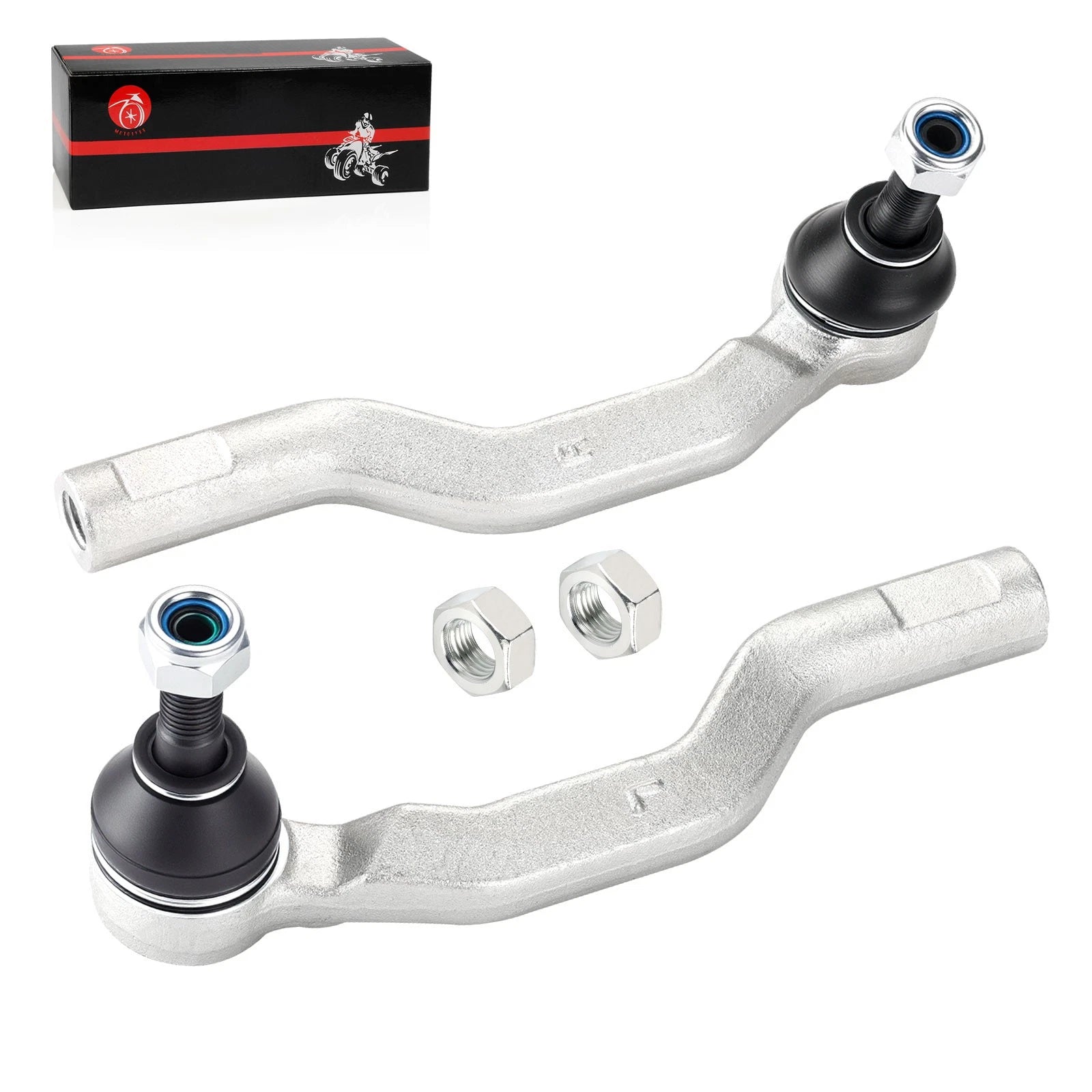 Set of 2 Heavy Duty Tie Rod Ends for Polaris General RZR 1000 XP RZR Turbo XP