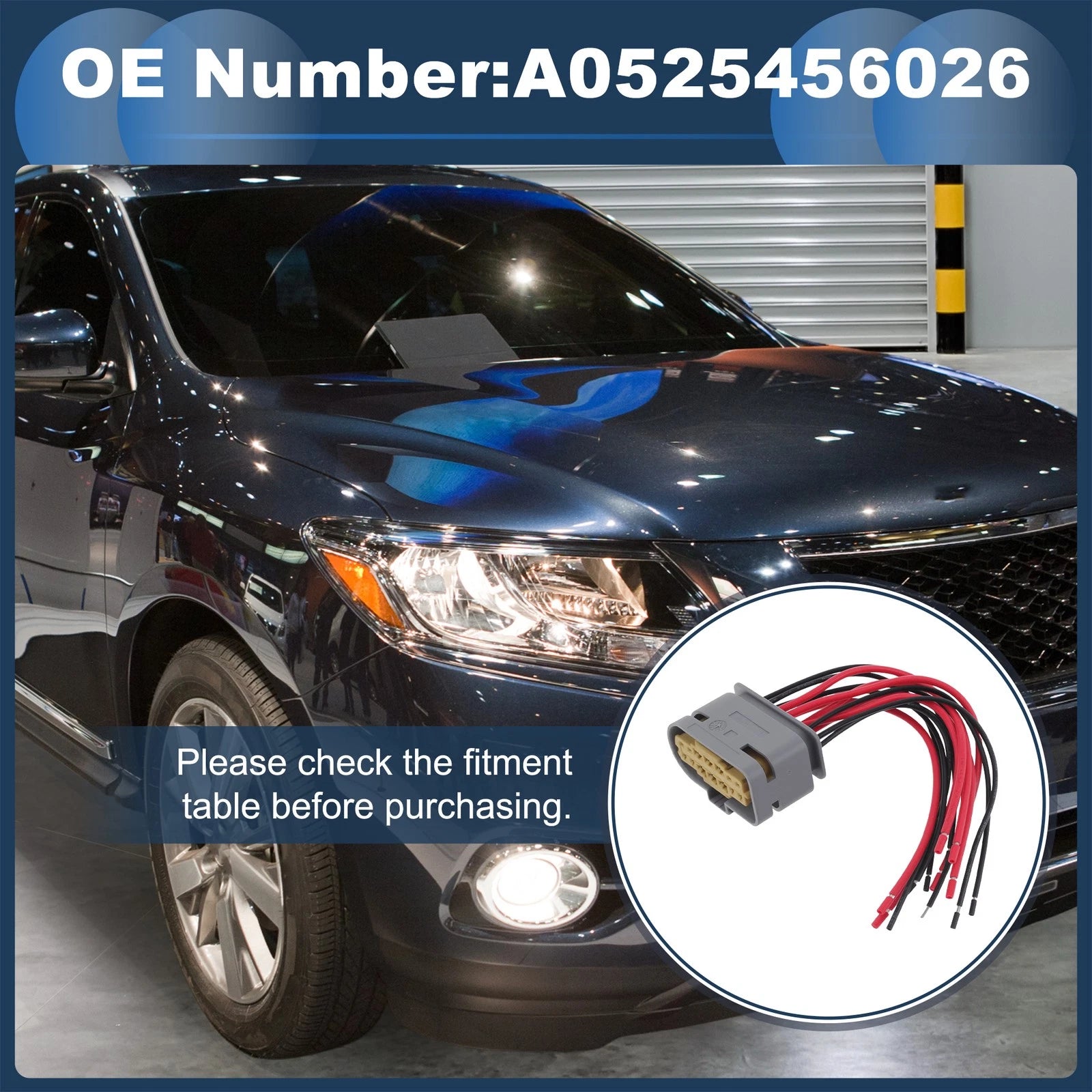 Headlight Cable Repair Kit for Mercedes-Benz C-Class W205 (2013–2023)