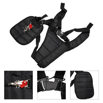 Double Shoulder Harness Strap for Brushcutter Trimmers