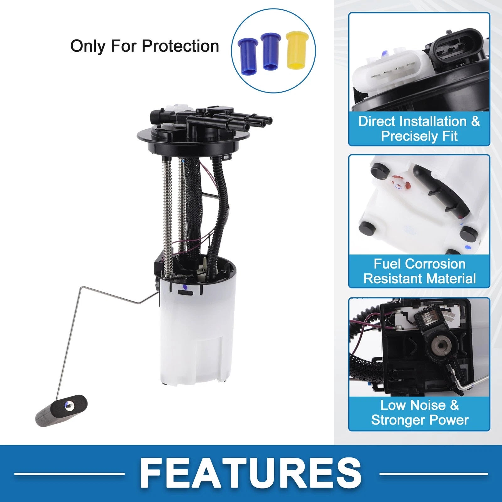 Electric Fuel Pump Assembly Replacement for Chevy Colorado GMC Canyon (2004–2005)