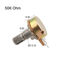 50K Potentiometer for Amplifiers (3 Pin)