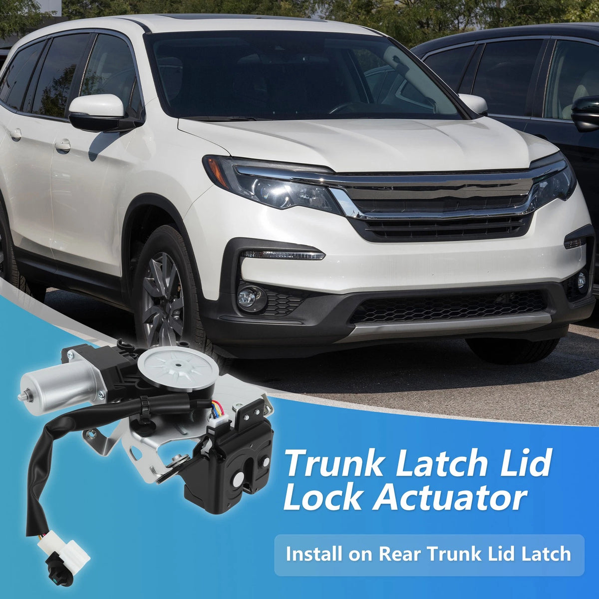 Trunk Tailgate Lock Actuator for Honda Pilot Passport (2019–2022) 5 Pin