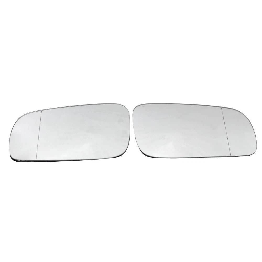 2X Chrome Heated Door Side Wing Mirror Glass for VW Passat Variant (1997–2000)