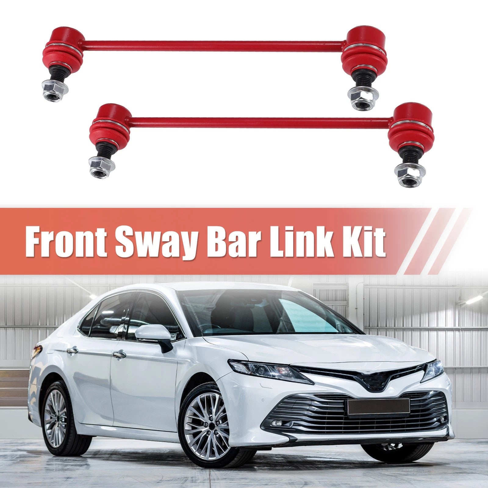 2pcs Front Stabilizer Sway Bar End Links Replacement for Toyota Camry Avalon (2002–2012)