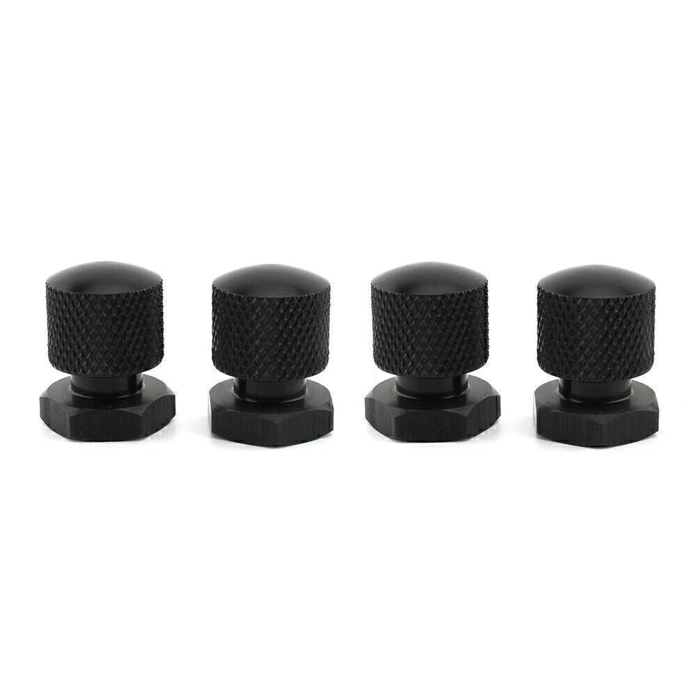 Black Solo Seat Mounting Nuts for Harley Davidson Touring