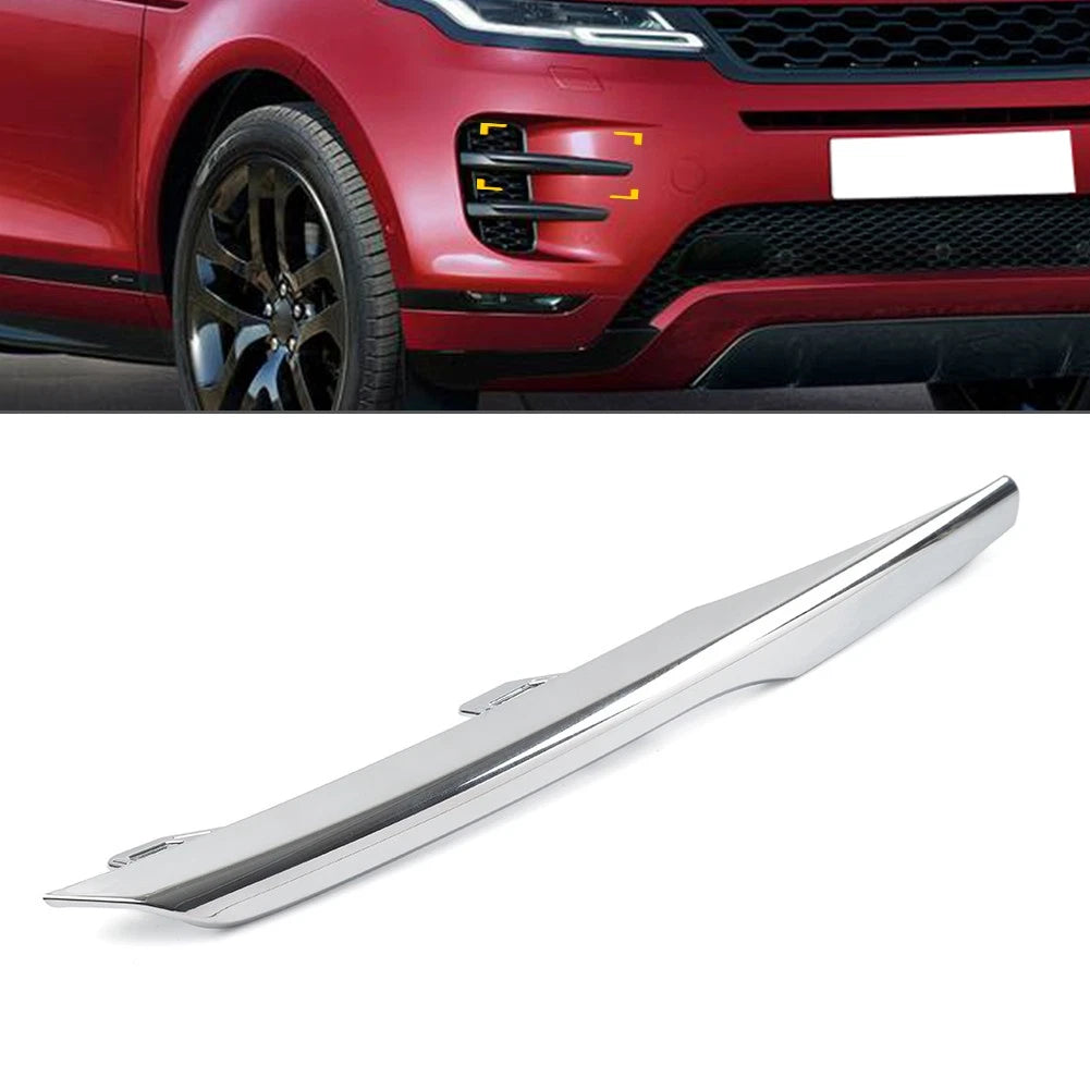 Front Fog Light Lamp Strip Trim for Land Rover Range Rover Evoque (2019–2023)