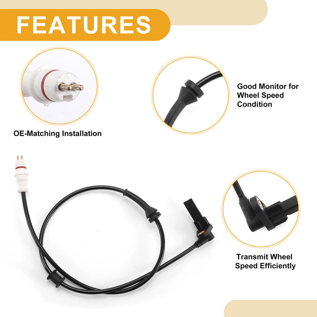 ABS Wheel Speed Sensor No. 6040004811 for Renault Kangoo (2000–2008)