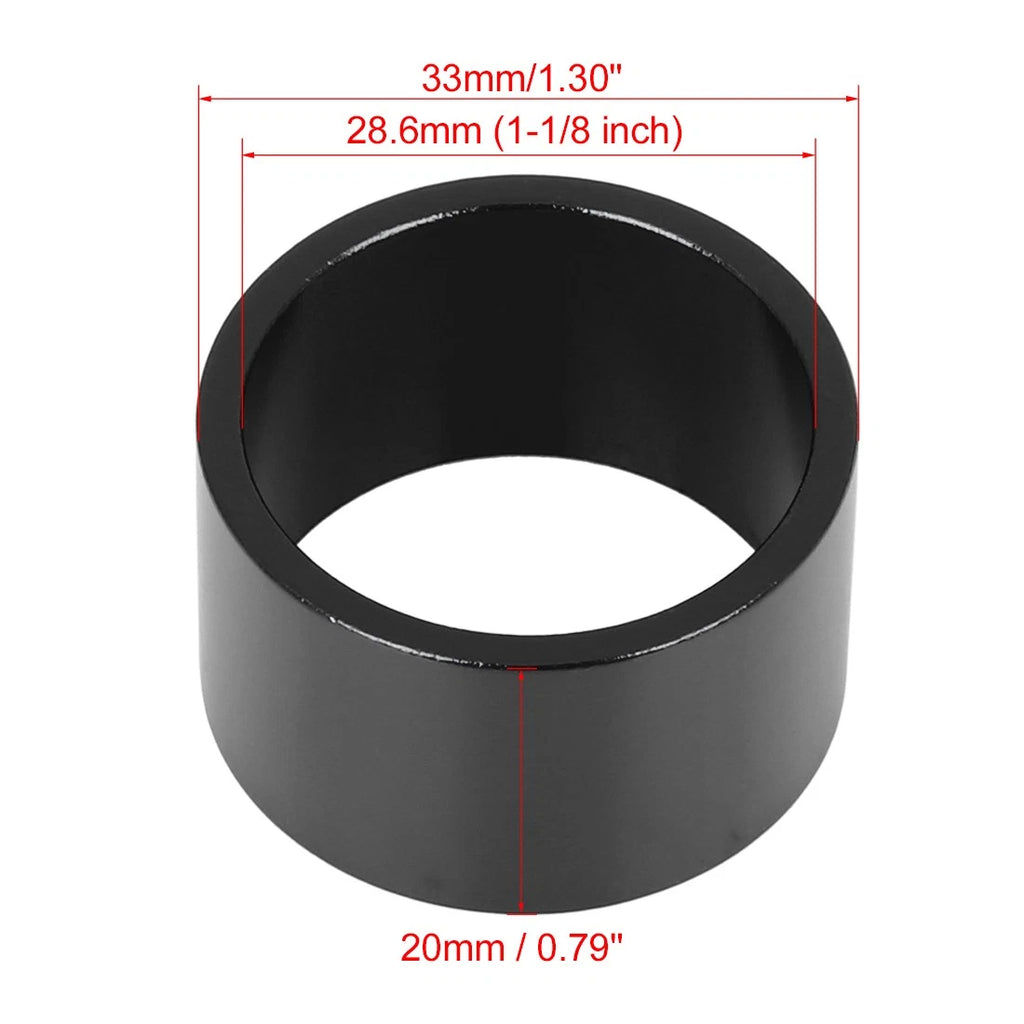 Bicycle Headset Spacers Universal Set of 5 for All Models (Universal)