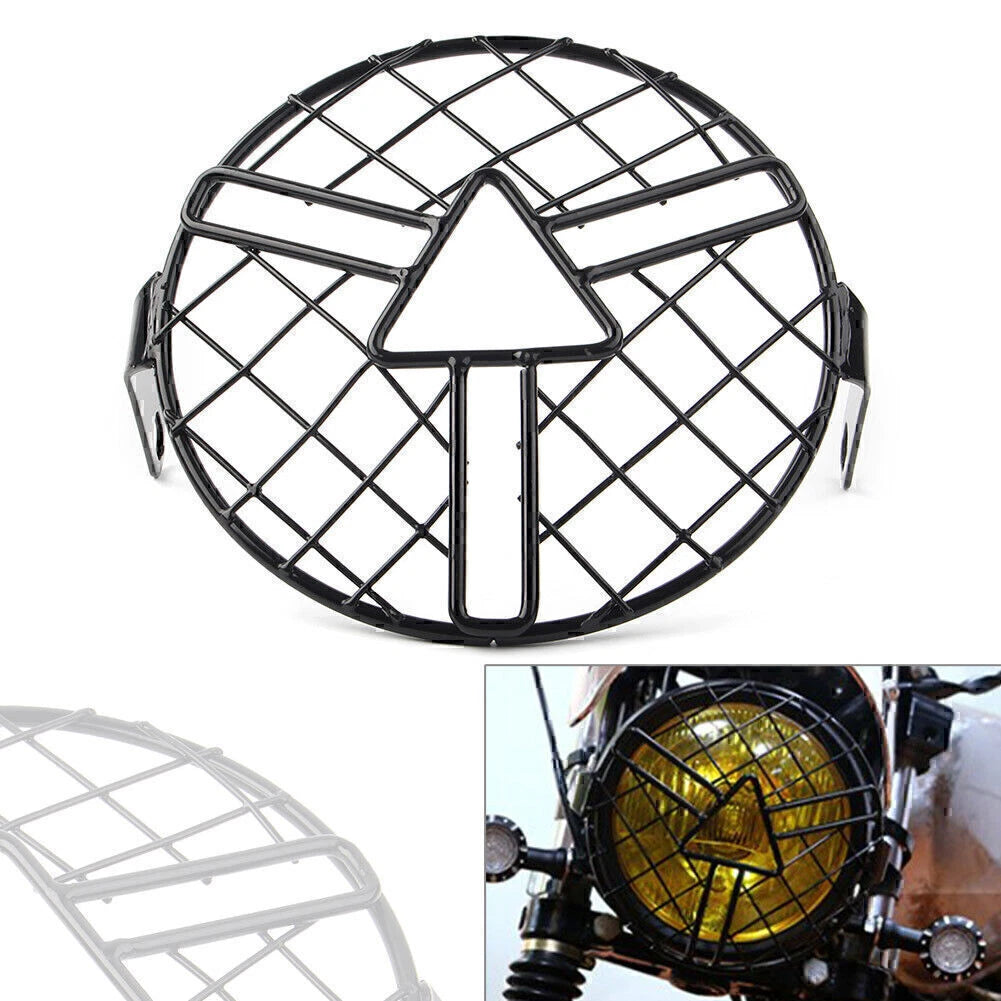 Headlight Grill Guard for Cafe Racer Bobber GZ (Fits )