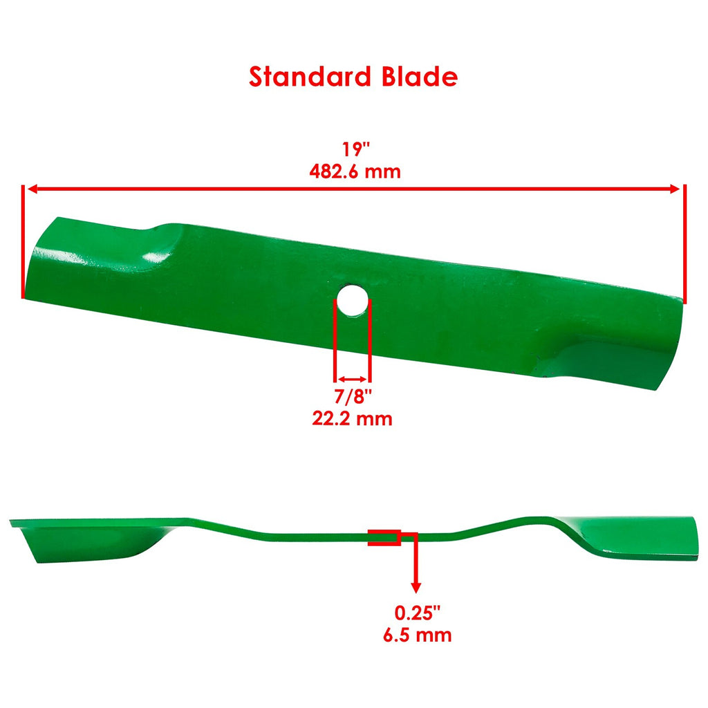 54 Inch Deck Blade Replacement for John Deere Mower (1990–2000)