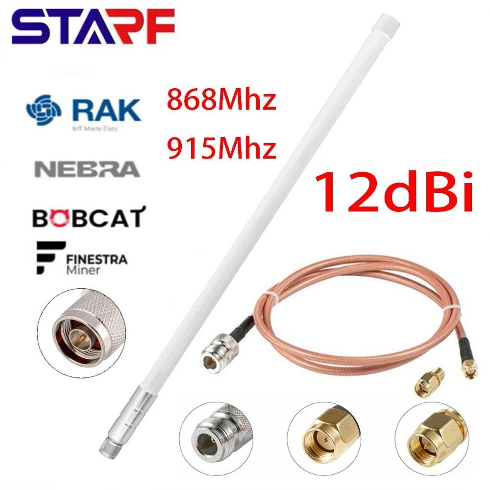 Wireless Aerial Antenna 12 dBi for EU868 US915 (2018–2023)