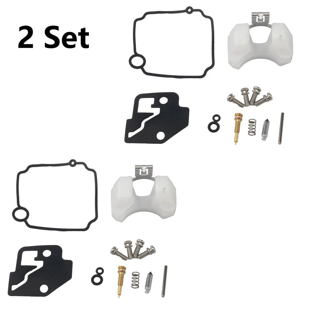 2X Carburetor Rebuild Kit for Tohatsu Nissan MFS NSF 8-9.8hp (2004–2014) 3V1-87122-0