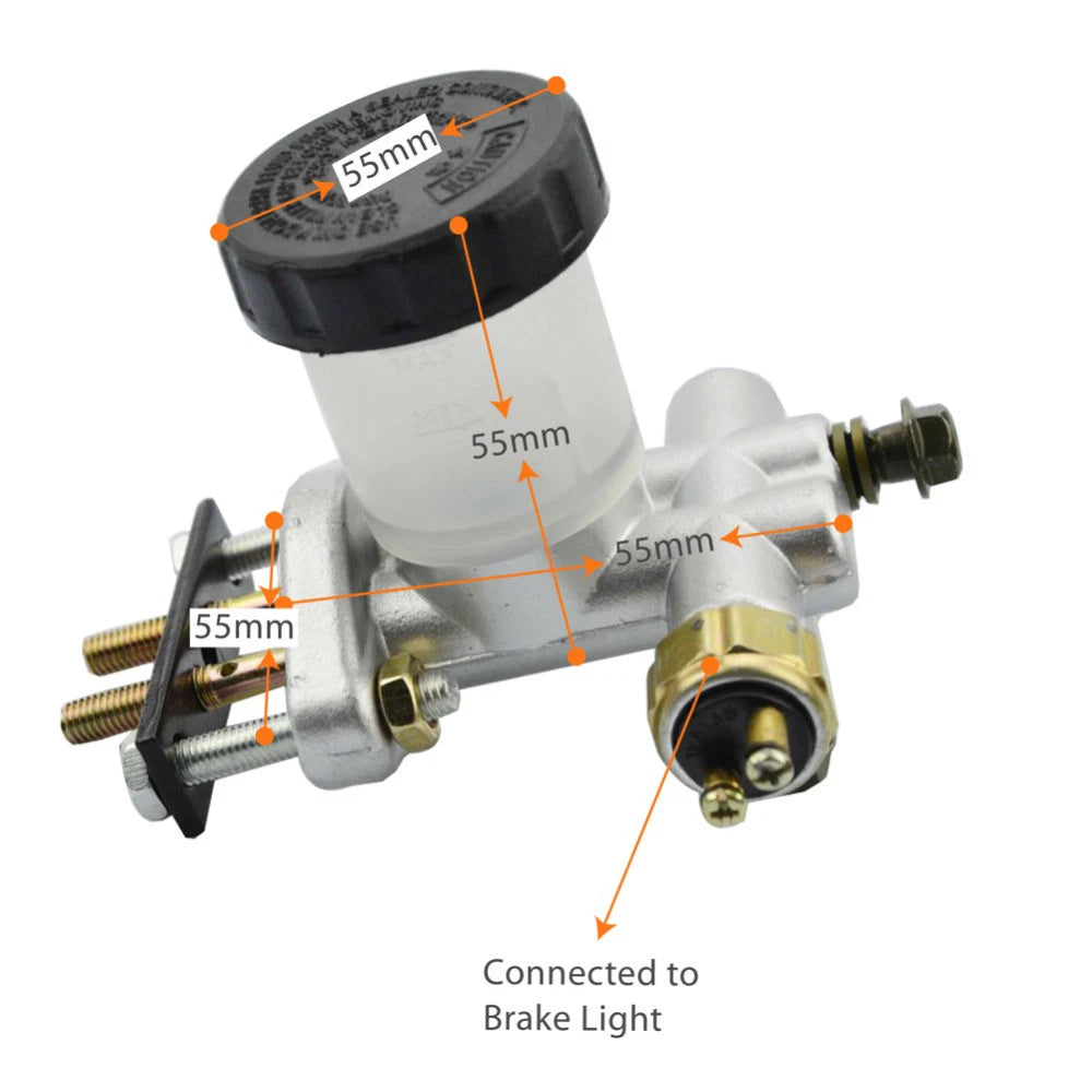 Hydraulic Brake Master Cylinder for 150cc 250cc Quad Dirt Bike (2000–2023)