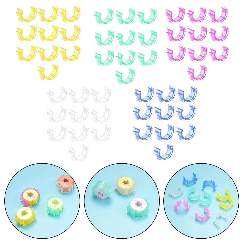 10X Bobbin Clamp Holder Clips for Sewing Machine