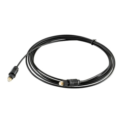 Digital TosLink Audio Cable for Receiver Preamp (6.5FT, 2M)