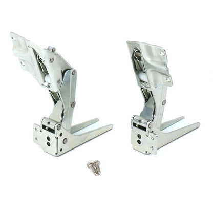 Set of 2 Integrated Door Hinges for Refrigerator Left & Right
