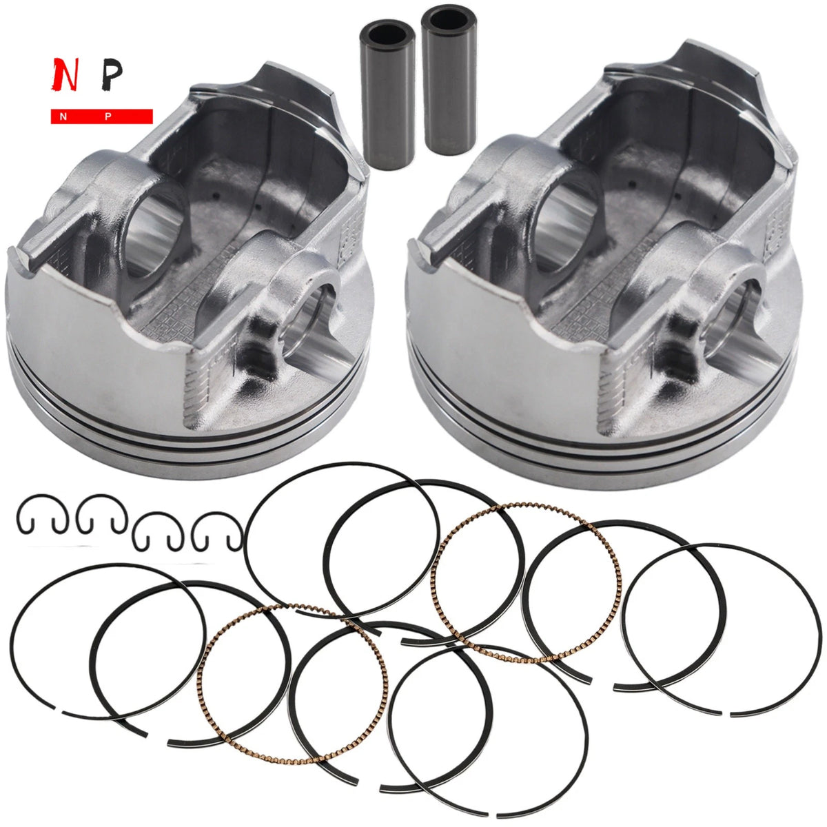 2 Cylinder Piston & Ring for Kawasaki Brute Force 750 (2005–2011)