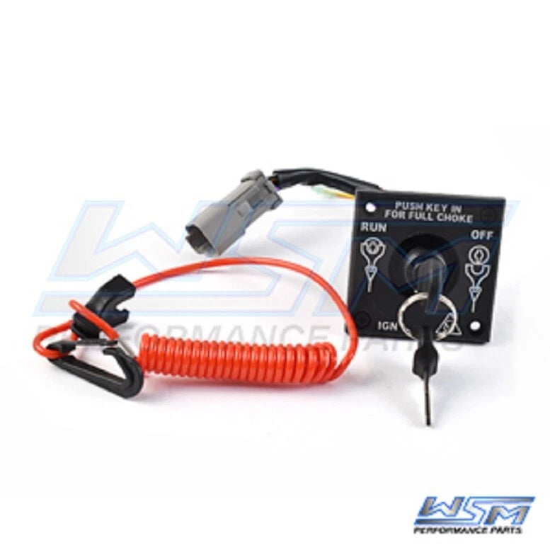 WSM Ignition Switch for Evinrude 9.8/15 HP 4-Stroke (Single Ignition) 362-205