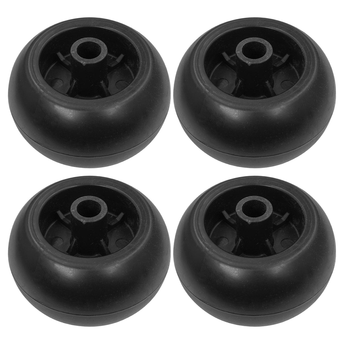 Deck Wheel Anti-Scalp Roller Replacement for Dixie Chopper Mower (5in)