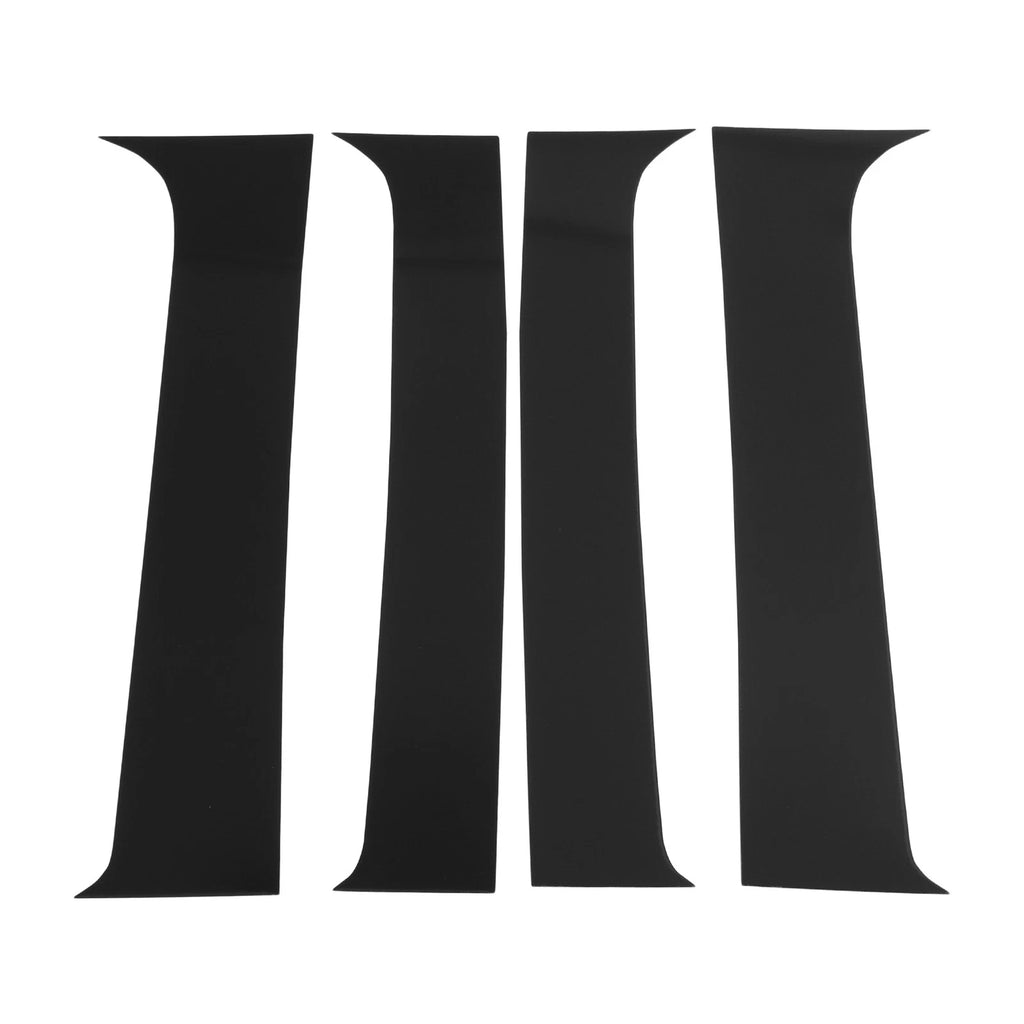 Pillar Window Trim Set for Chevy Suburban (2007–2013) Black