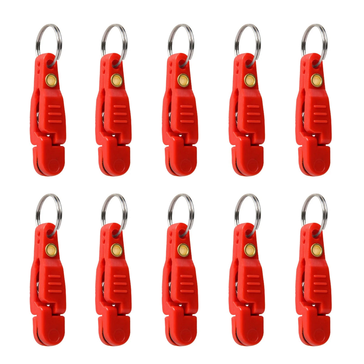 10pcs Quick-Release Clips for Sea Fishing