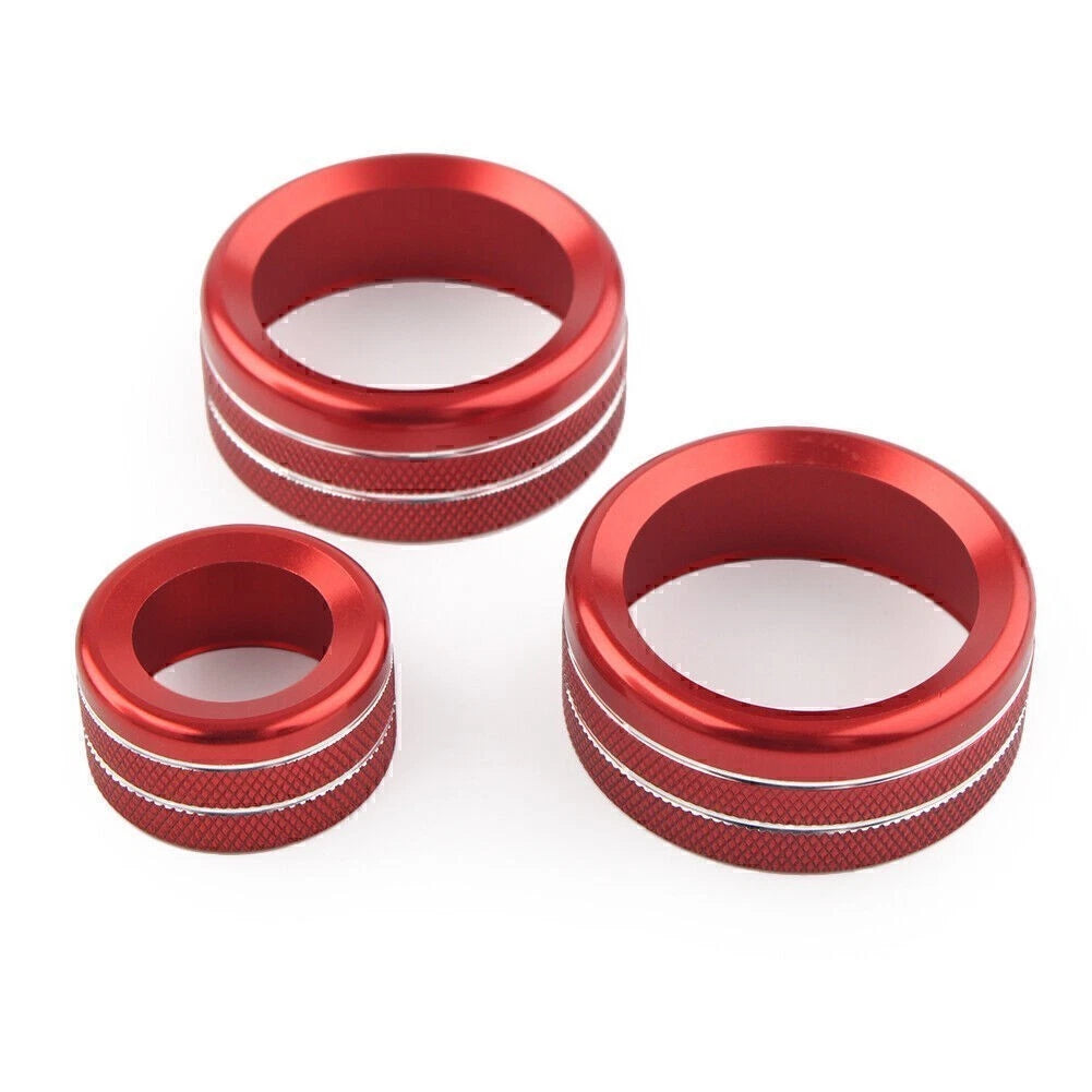 Air Conditioning Button Switch Fairing Ring Red for BMW GT X1 X3 X4 5 X6 (2013–2018)