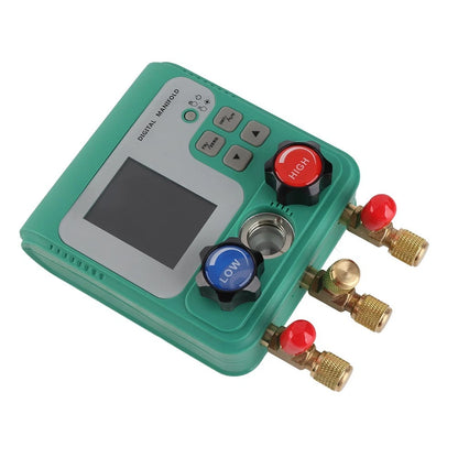 DY523 HVAC Pressure Meter with Evap Temp Readout for Automotive Applications
