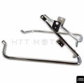 Chrome Saddlebag Support Bracket for Harley Touring Road King Electra Glide (2009–2013)