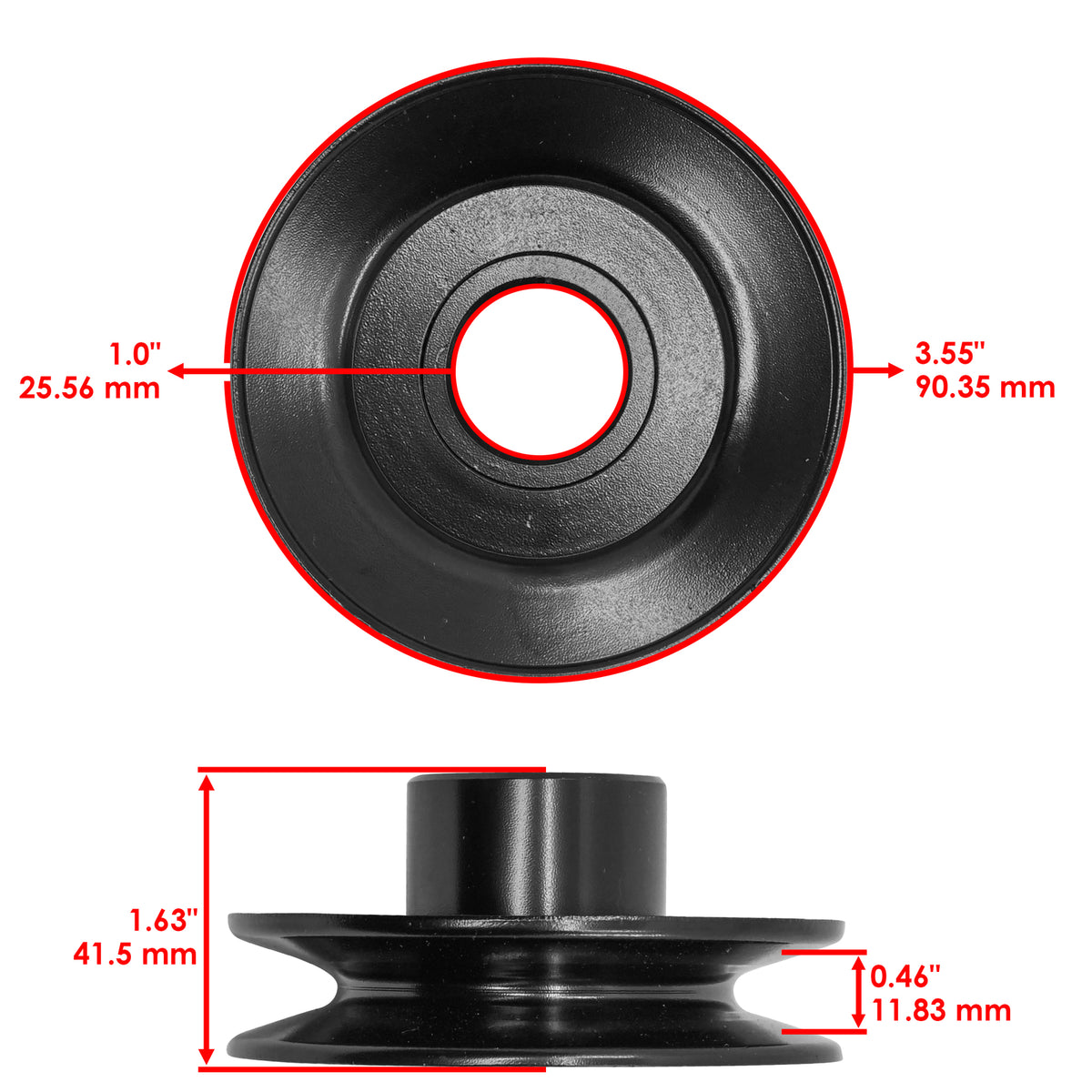 Engine Pulley Replacement for Husqvarna Jonsered Poulan RedMax (2005–2015)