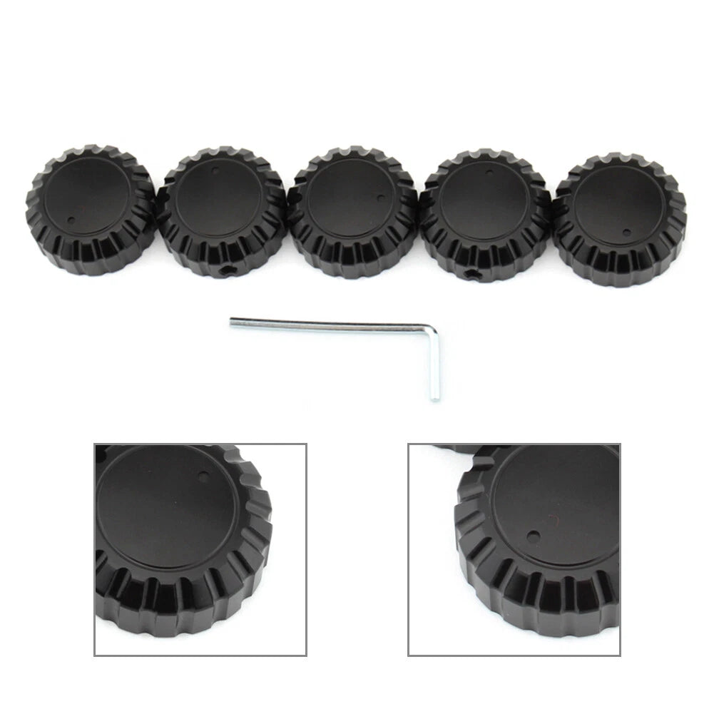 5Pcs Radio Knobs for Honda GL1500 Goldwing (1988–2000)