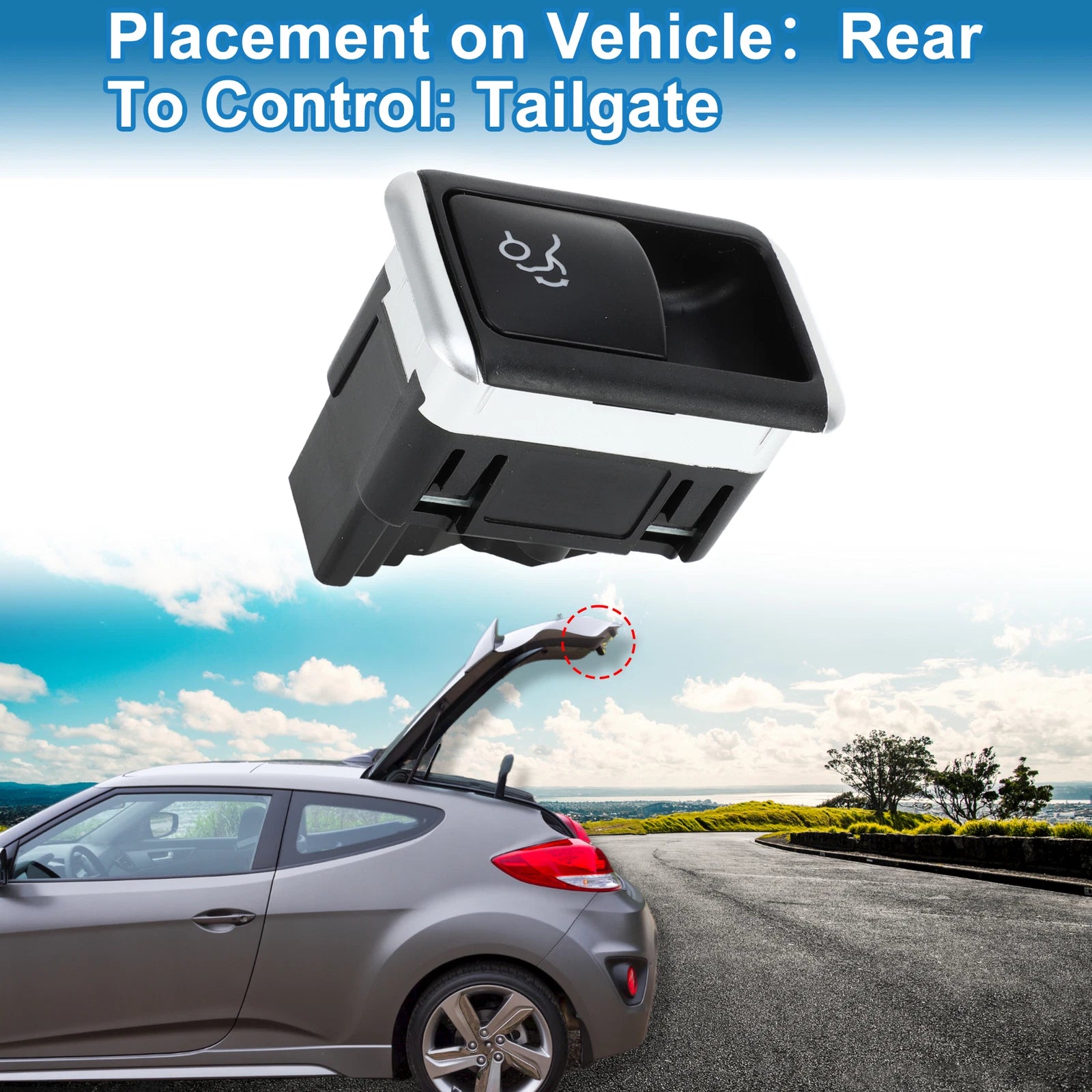 Trunk Release Switch No. 2049055602 for Mercedes-Benz E350 E500 E550 (2010–2011)
