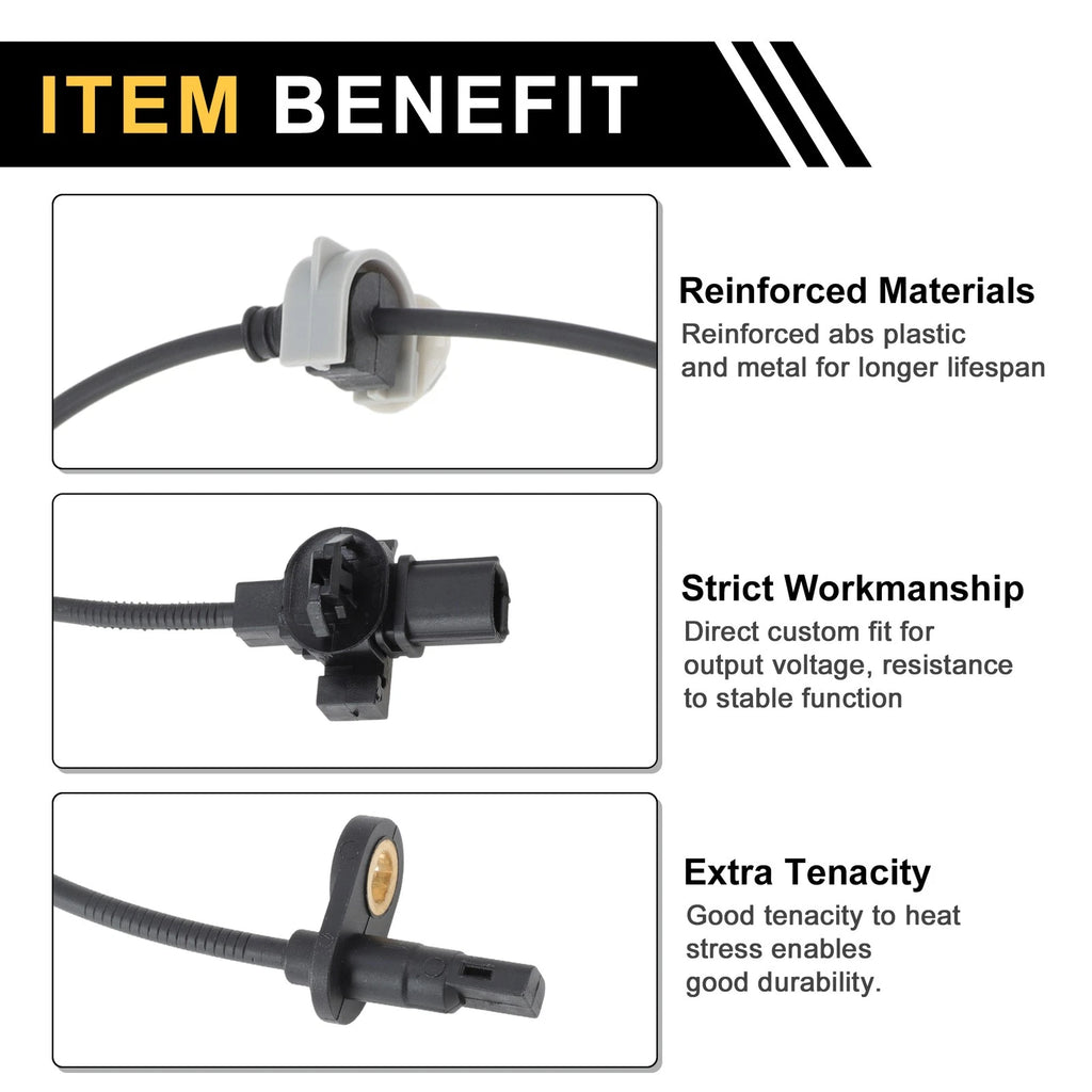 ABS Wheel Speed Sensor for Honda Accord Front Left (2008–2012)