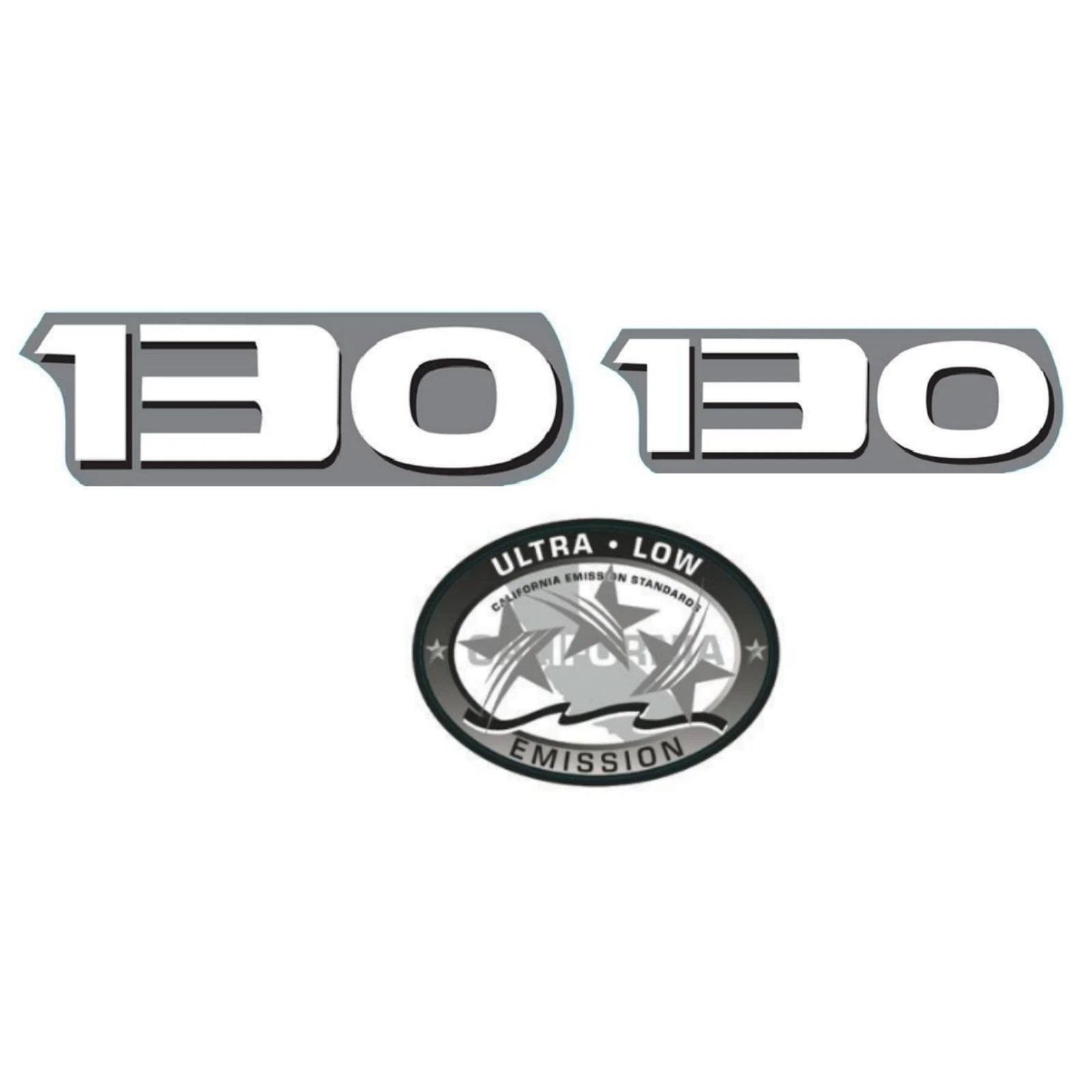 Horsepower Label Decal Sticker for Yamaha Outboard Engine (4 Stroke)