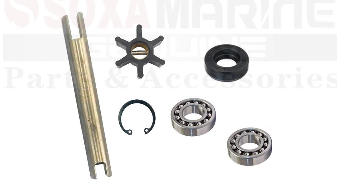 Sea Water Pump Impeller Shaft Kit for Volvo Penta MD 7A 7B 11C 11D (1970–1990)