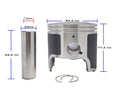 Piston Kit STD for Yamaha PWC Wave Running RA WB GP XL 760 (1996–2000) 64X-11631-00