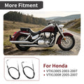 Throttle Cable Set for Honda VTX1300S VTX1300R (2003–2007) 17910-MEA-670