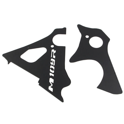 Engine Side Covers Frame Fillers Keyhole For Suzuki INTRUDER M1800R/VZR1800 BLK