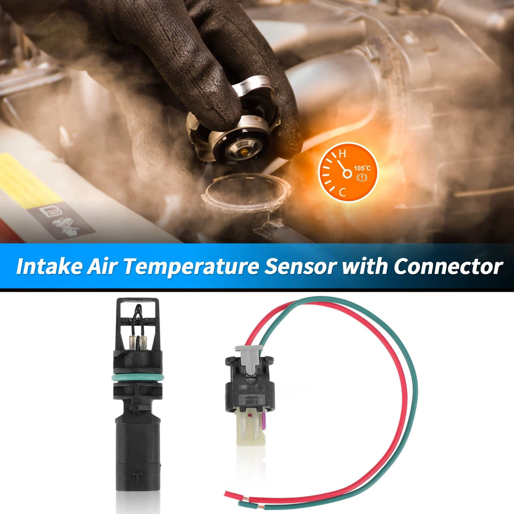 Ambient Air Temperature Sensor with Connector Pigtail Plug for