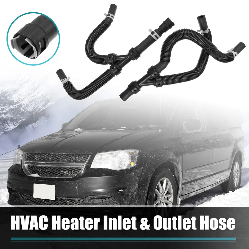 Car Heater Hose Assembly Set Replacement for Chrysler Town & Country (2008–2020)