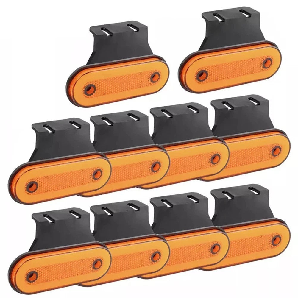 10X Energy Efficient Orange Amber Light Markers for Universal Use