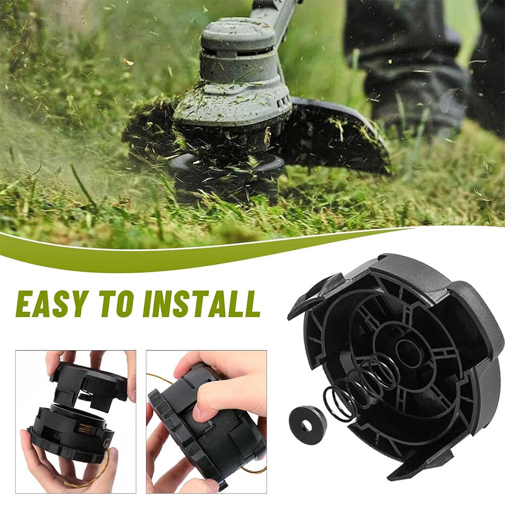 2 Sets DWO1DT995 Weed Trimmer Head Caps for Weed Eater (N/A)