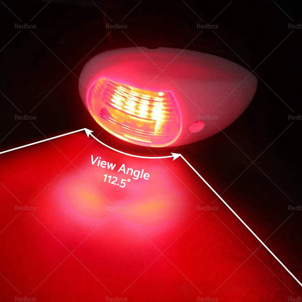 8LED Navigation Lights for Boat Pontoon Marine (12V)
