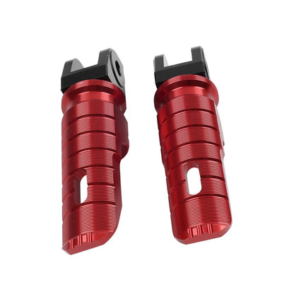 Red Front Foot Pegs for Ducati Panigale 1199 (2012–2014), 1299 (2015–2017), V2, V4