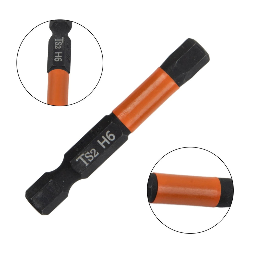 5PCS 1/4 Inch Hex Shank Screwdriver Bits for Power Drill