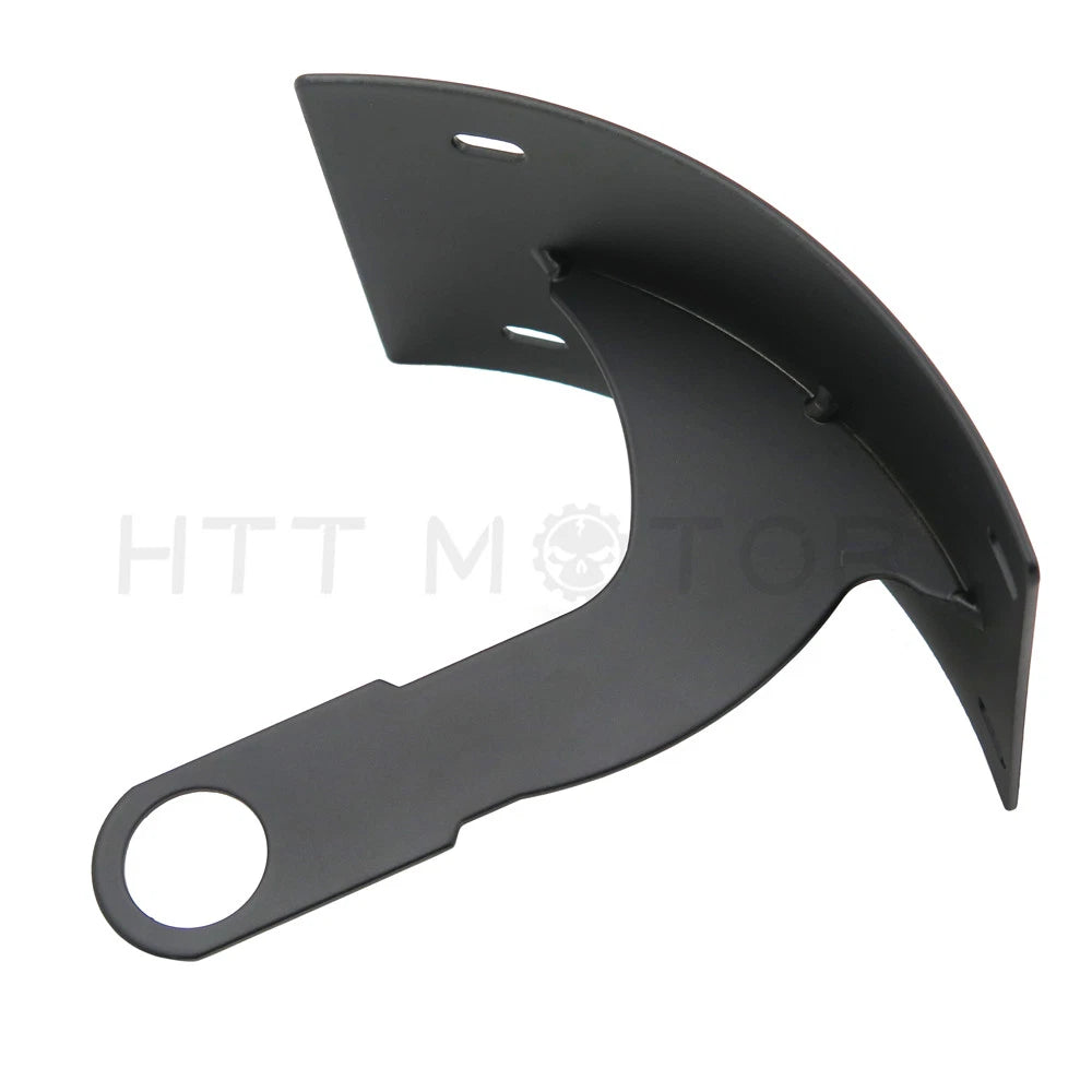 License Plate Relocator Frame Bracket for 1" Axle Vehicles
