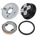 Rear Brake Drum Hub Plate Shoes Assy for Yamaha Big Bear 350 YFM350/FW (1996–1999)