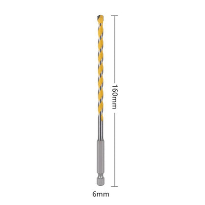Drill Bit for Tiles, Stone, Wood, Concrete - Yellow