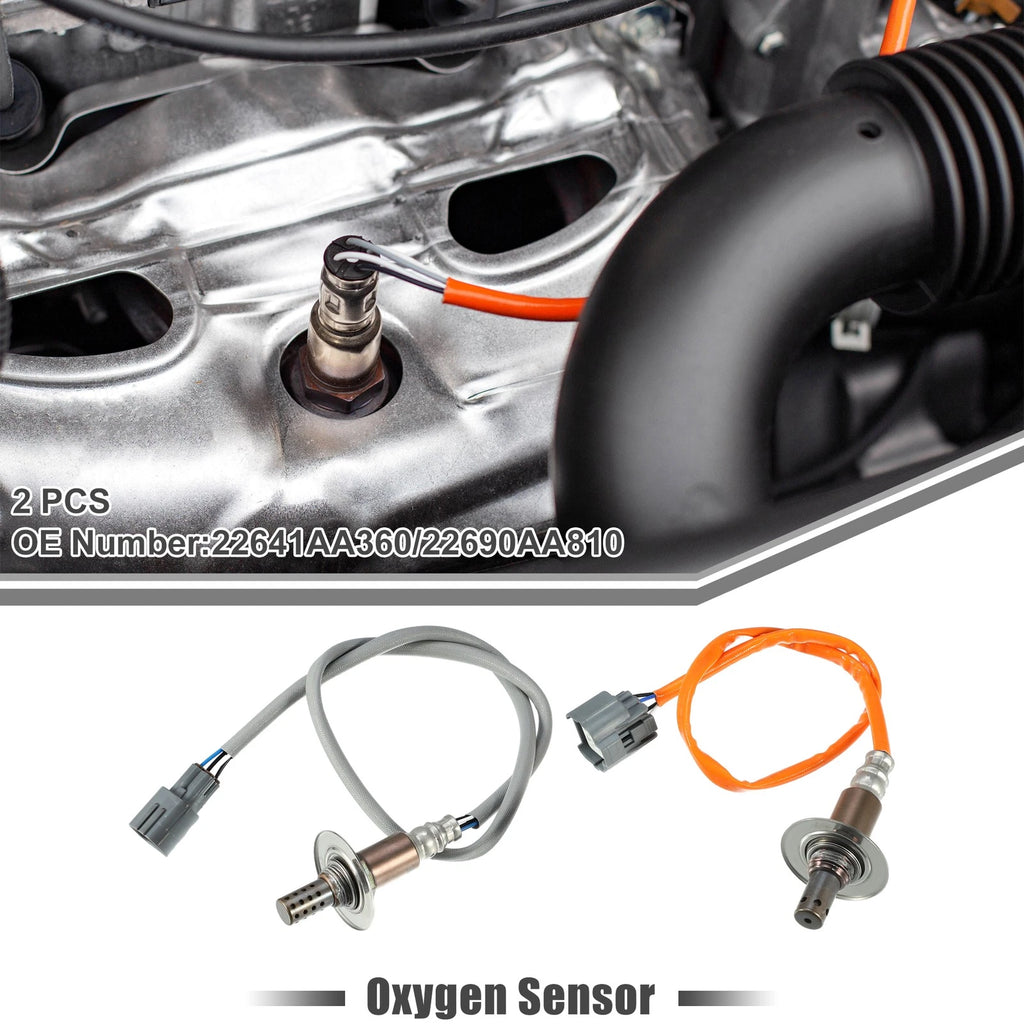 2 Pack Oxygen Sensor Upstream Downstream for Subaru Legacy Outback (2006–2009)