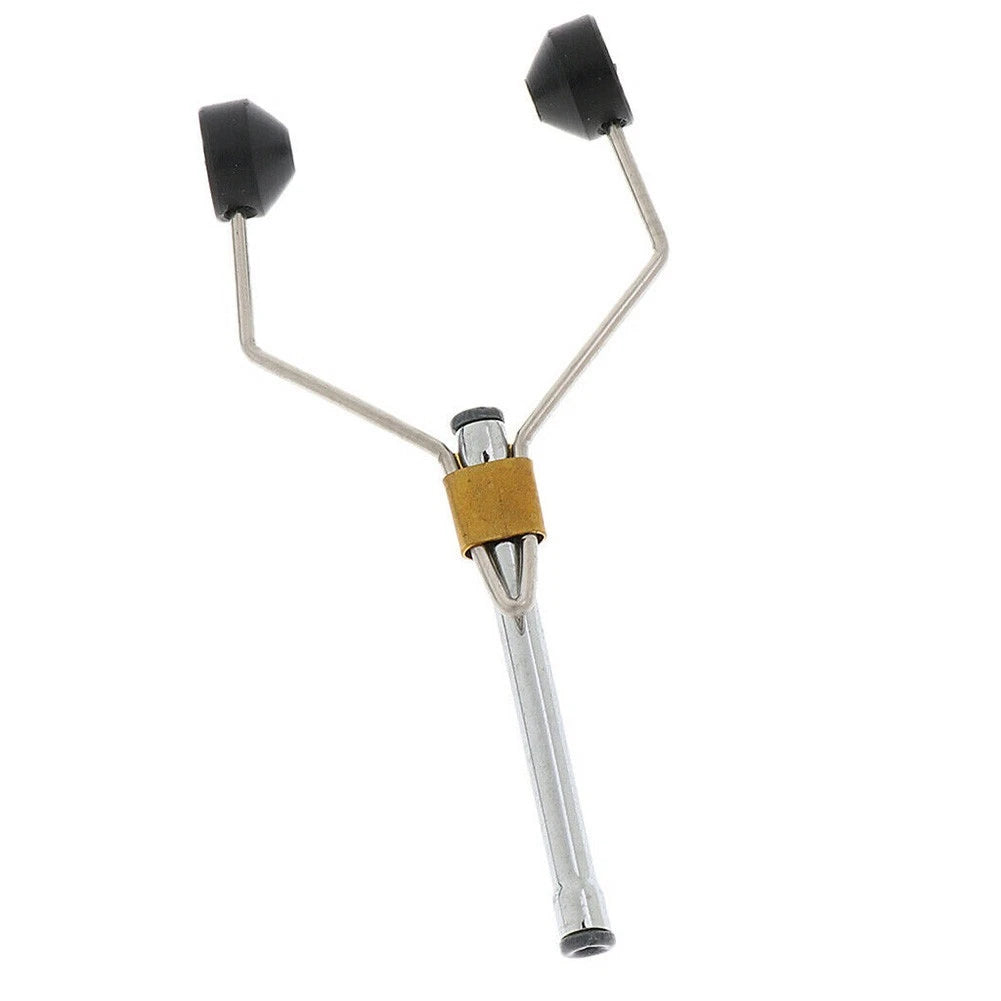 Ceramic Bobbin Holder for Fly Tying Tools - Strong Grip, Black